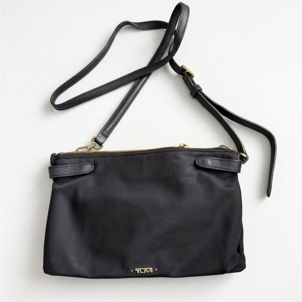 Tumi Black Nylon Crossbody / Shoulder Bag